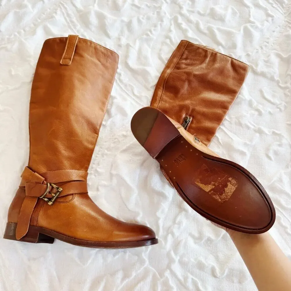 Frye Melissa Knotted Boots Size 5.5 New $398